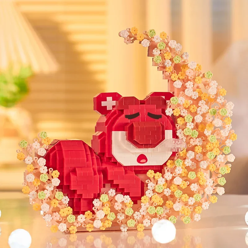 Sanrio микро строительные блоки Pochacco Kawaii Panda Cinnamoroll 3D модель DIY головоломка мини-кирпичи фигурки игрушки для рождественского подарка