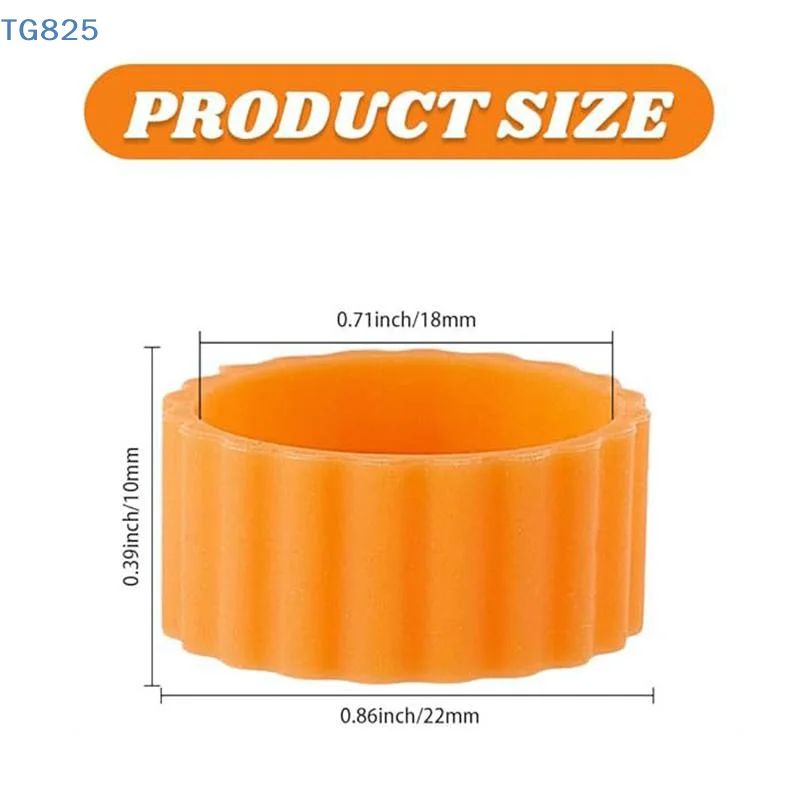 5/10pcs Silicone Candle Holder Stabilizing Sleeves Anti-Slip Wax Leak Proof for Engagement Wedding Ceremony Decor