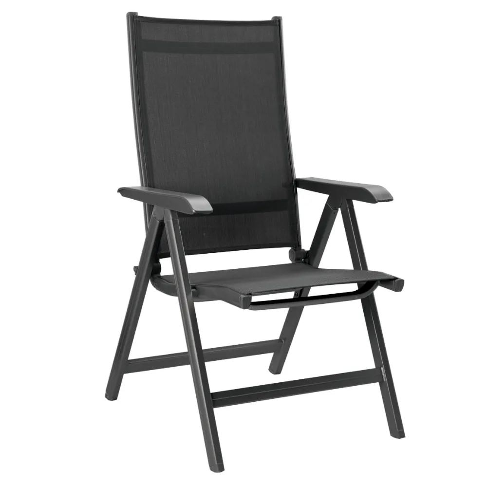 

Basic Plus Folding Multi-Position Chair - Gray/Gray, Customized