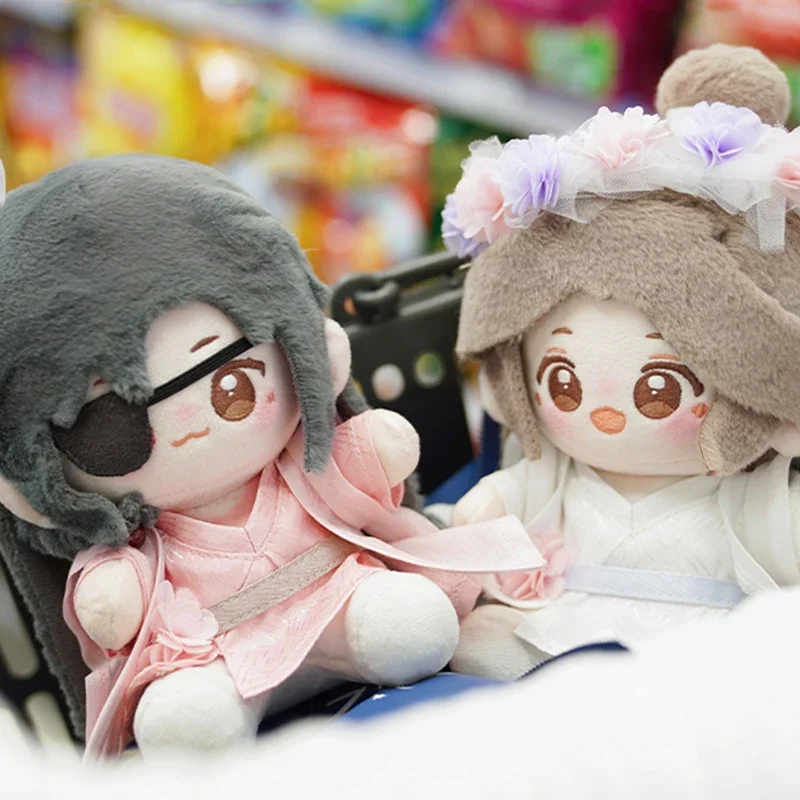 Heaven Official\'s Blessing Tian Guan Ci Fu TGCF Plush Doll Stuffed Toy Plushies Splendid Flowers Xie Lian Hua Cheng Figure Toy