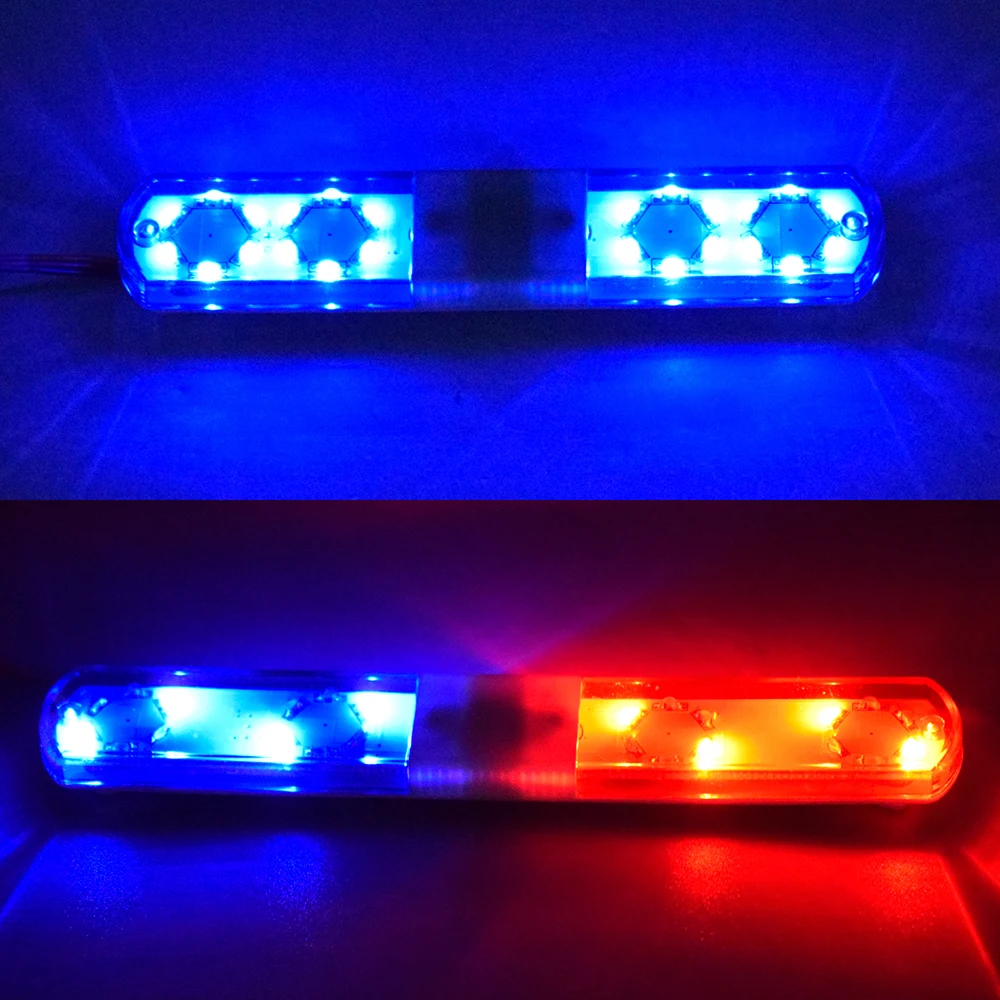 9imod 113/143mm multifunctionele Knipperende RC Auto LED Licht Alarmerende Licht voor 1/10 1/8 RC Auto HSP Kyosho Traxxas Tamiya Onderdelen