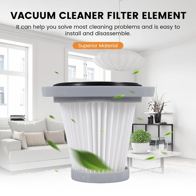 5 قطعة/1 مجموعة ل ميديا مكنسة كهربائية محمولة SC861 SC861A اكسسوارات Haipa تصفية فلتر HEPA