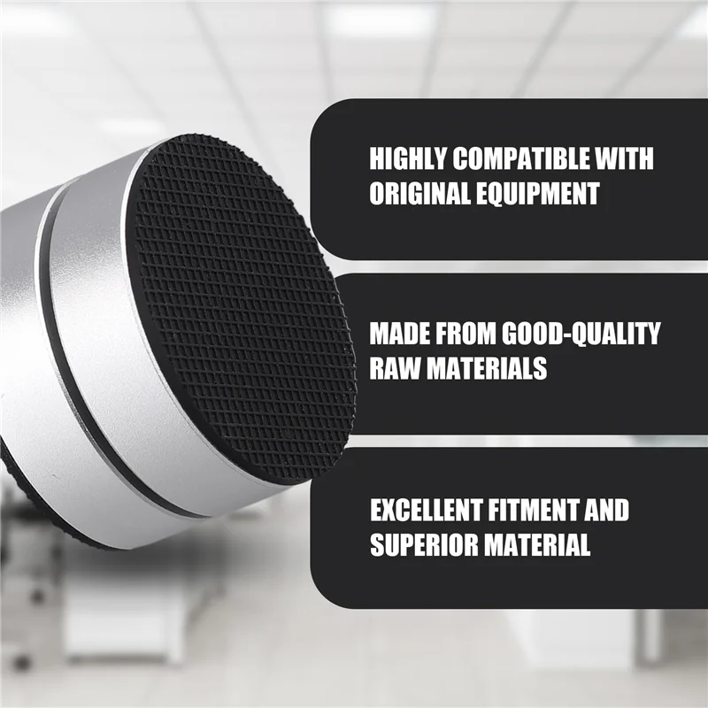 Borchie per piedi ammortizzanti in lega di alluminio da 4 pezzi, piedini per sistema audio, base per amplificatore con supporto a sfera in acciaio a 3 punti Feeta52q