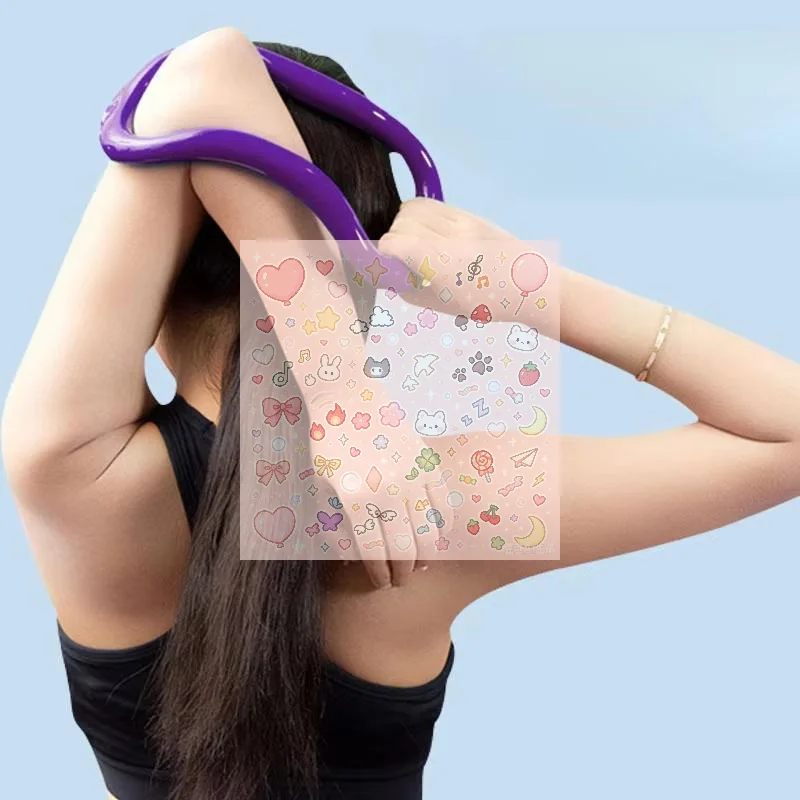 1pc Hard Yoga Ring Back Trainer, Tensioning And Opening Back Divine Tool, Pilates Ring, And Calf Varsion Correction