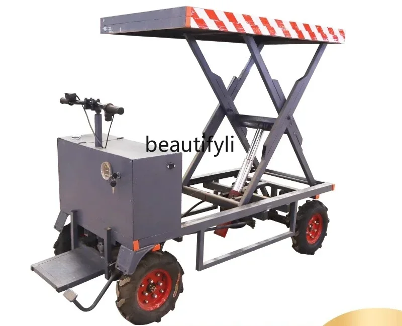 

Z189 Электрический подъемный бортовой грузовик, четырехколесный подъемник, электрический гидравлический грузовик, грузовик для перевозки на строительной площадке