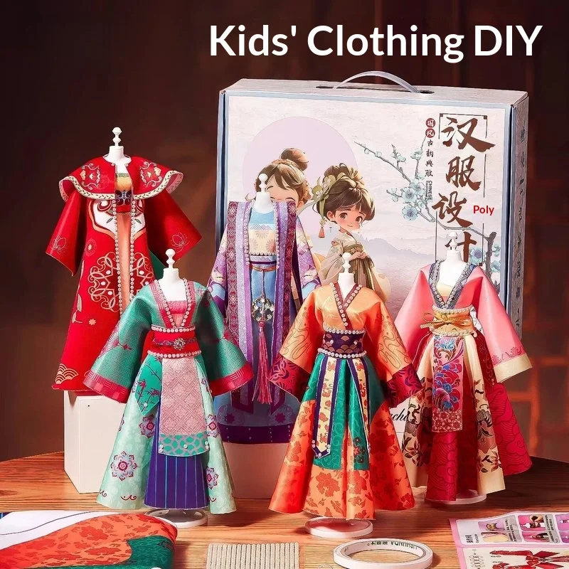 girls-birthday-gifts-clothing-design-diy-childrens-9-hanfu-chinese-style-handmade-toys-dress-up-doll-toys-new-products-in-stock