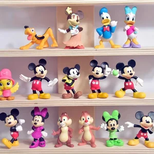 ديزني ستيمبوت ويلي ميكي ماوس أنيمي الشكل نموذج لعب كيك الجدول ديكور تحصيل الدمى لعب هدايا للأطفال أفضل 10 دمية Kaws للمبيعات - No5