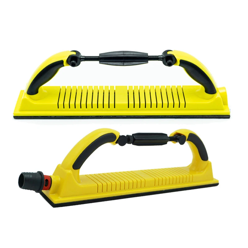 

Ranlraka High-Performance 70*400mm Plastic Sanding Block Vacuuming Hand Flexible Grinding Adjustable Rectangle 53 hole