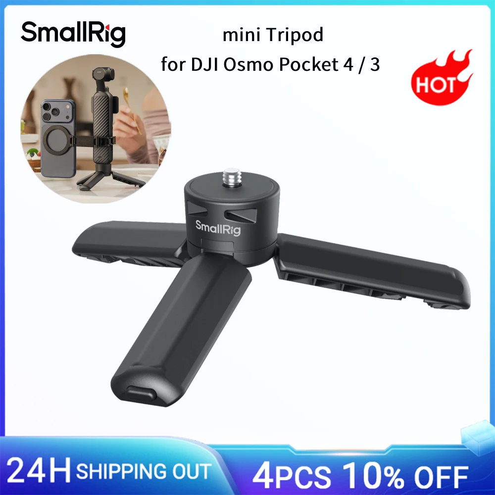 SmallRig Mini Tripod for DJI Osmo Pocket 4 / 3 / Action 6/5 