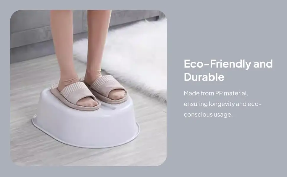 

Massage Foot Soak Tub with Convex Dots Spa Basin Large Capacity Household Footbath for Better Sleep for Men and Women