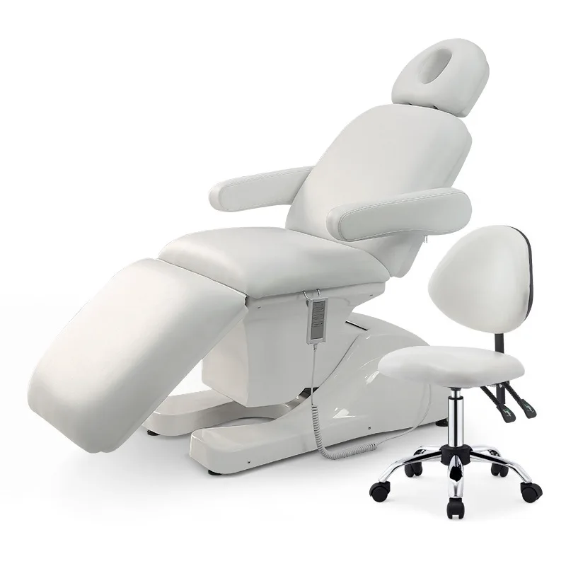 

Electric lift Beauty Machine Bed 3 Motors Salon Reclining Therapy Bed Furniture Includes for Spa And Salon Whole Body Massage