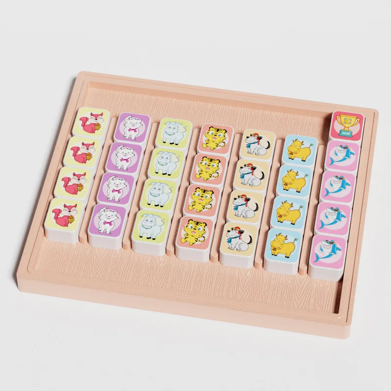 A Matching Puzzle Board Game With Background Music, Designed For Interactive And Educational Puzzles For Both Boys And Girls.