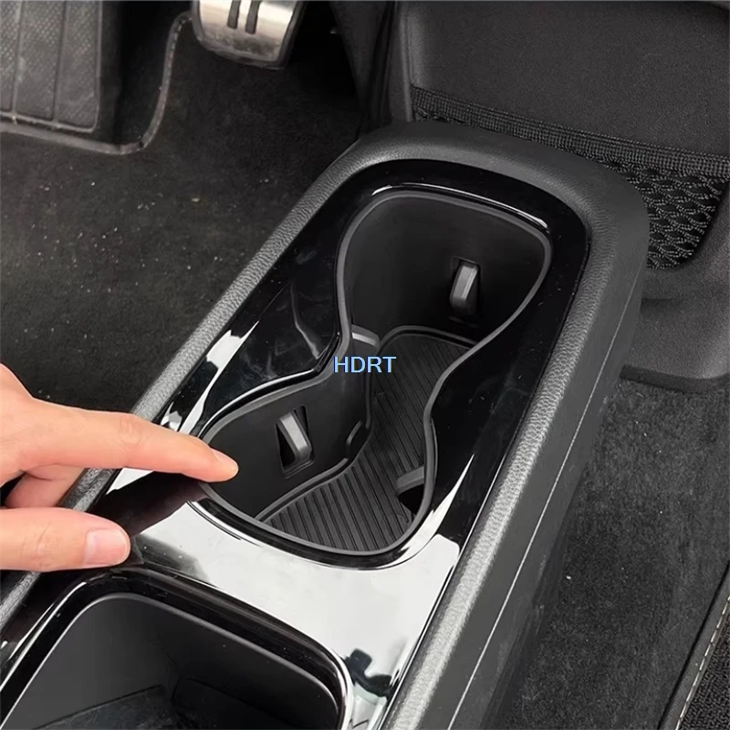 For Volkswagen ID.3 ID 3 ID3 2021 + Car Style Center Console Armrest Storage Box Orgainzer Container Tray Water Cup Holder Cover