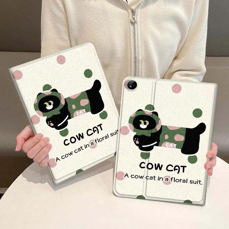 

Cat Dog Polka Creative Patter Case For Vivo IQOO Pad2 Pad3 Pad5 Air SE Pro 12.1 12.3 13 11.5 11 inch Tablet