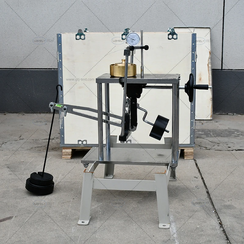 Portable Soil Consolidation Testing Apparatus Gauge Oedometer