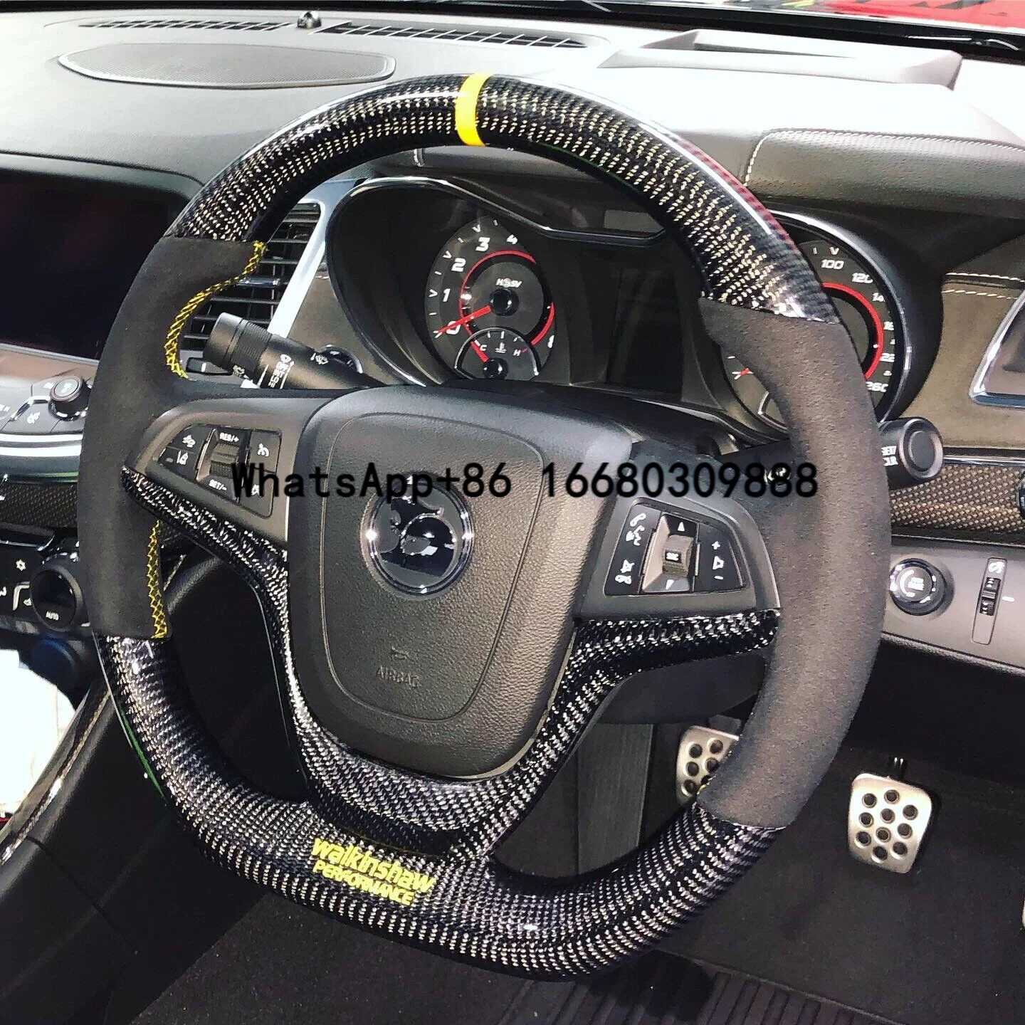 

Настоящее углеродное волокно для Holden VF Holden VE Chevy SS, обновленное рулевое колесо Commodore G8 Holden, рулевое колесо Pontiac G8