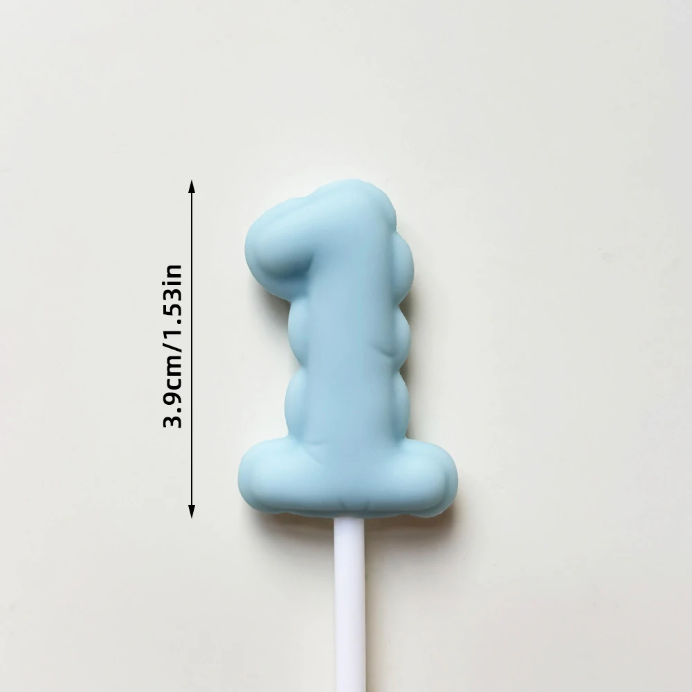 Back-Kuchenaufsatz, Wolke, Zahl 1, Mond, Macaron-Figuren, Topper, Plug-Ins für Geschlecht offenbaren und Babyparty-Partyzubehör – Detail 3