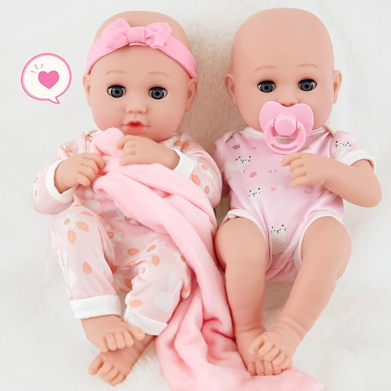

16Inch/40cm Baby Doll Soft Appease Be Education Simulation Reborn Doll Accessories Birthday Christmas kids Children's Day Gift