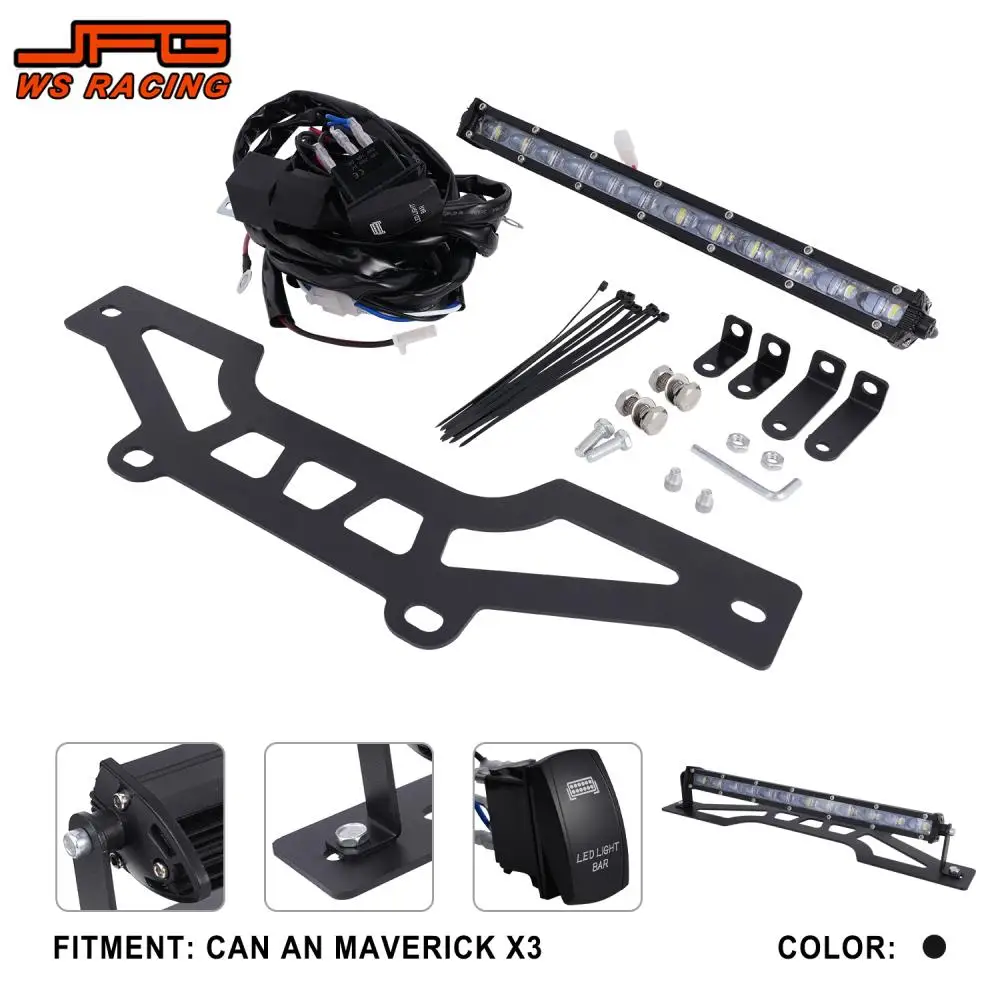 

Motorcycles New Tail Light set Rear Lights Aluminum Alloy accessories For Can-Sm maverick x3 UTV parts