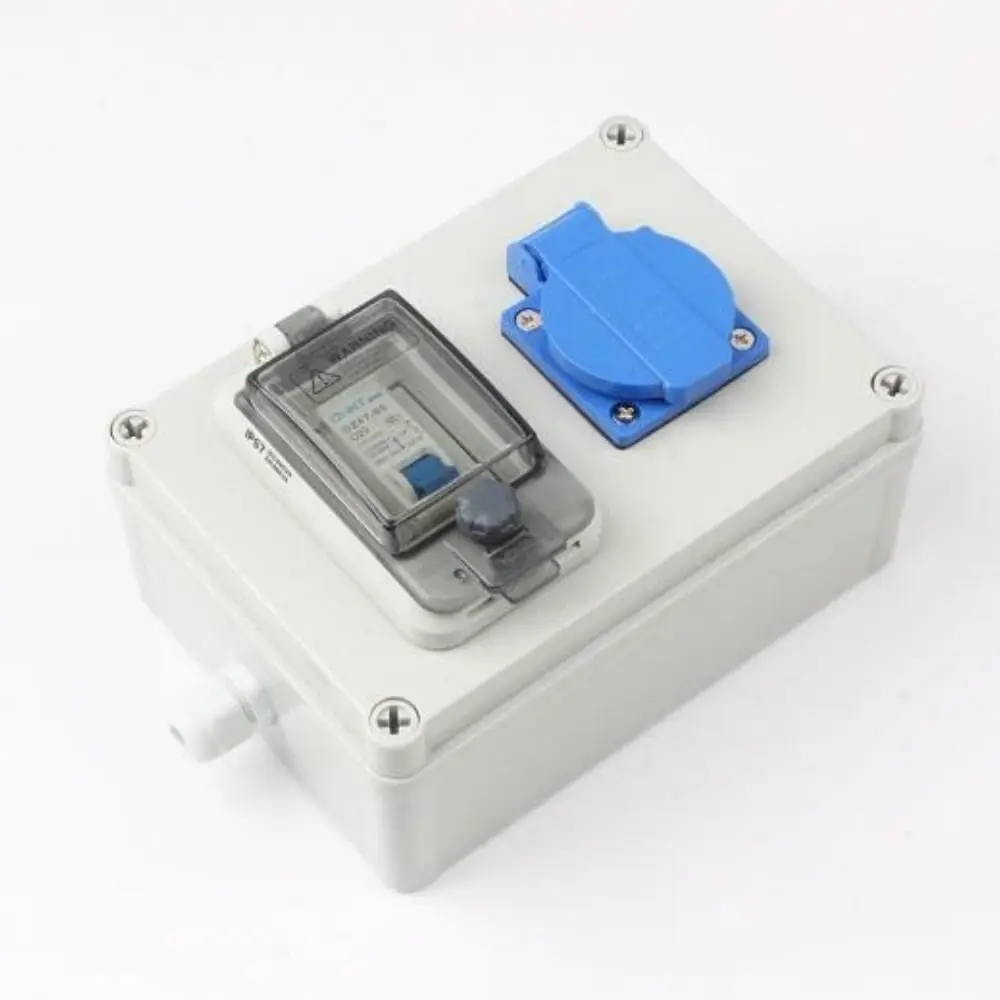 IP54 Outdoor Five Hole Charging Waterproof Dustproof Multi-function 10A Three Hole Rainstorm Proof 16A Charging Pile