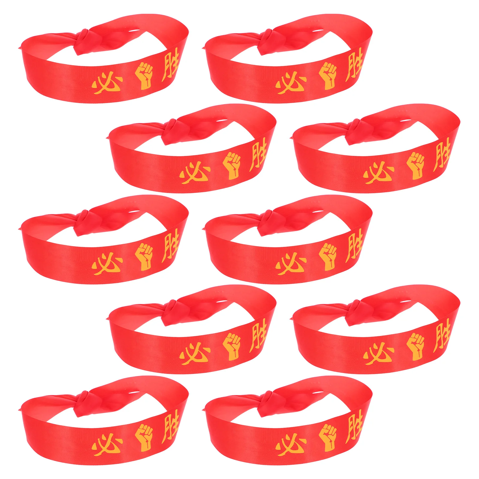 10 قطع من عصابة الرأس الفائزة وشاح النصر للعبة الرياضية عصابات رأس مزخرفة بشريط عريض للنساء Miss