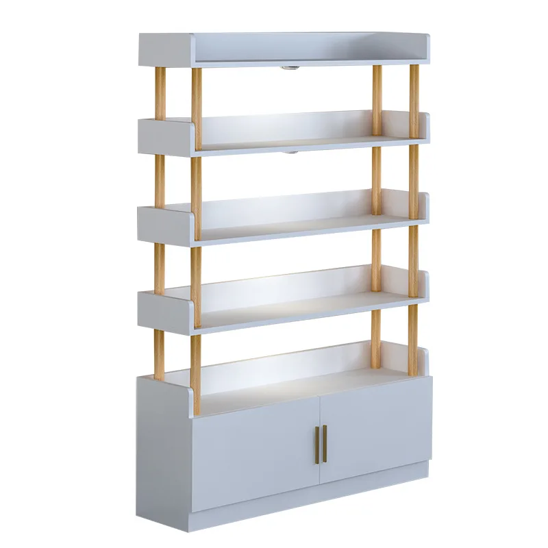 

Cosmetics Display Cabinet Beauty Salon Product Display Cabinet Nail Salon Shelf Display