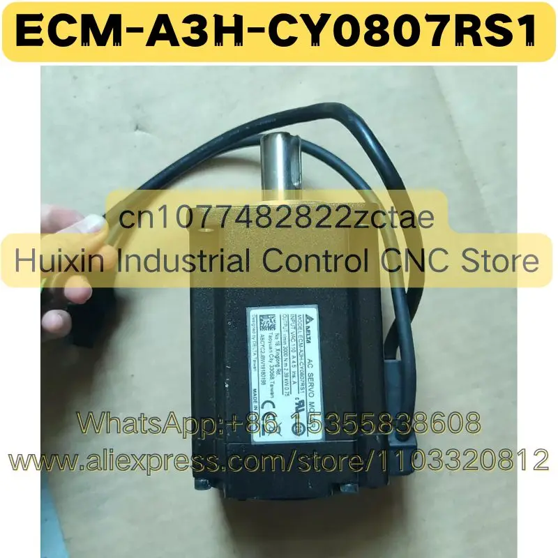 

Used Servo Motor ECM-A3H-CY0807RS1 ECM A3H CY0807RS1 Normal Function Tested OK