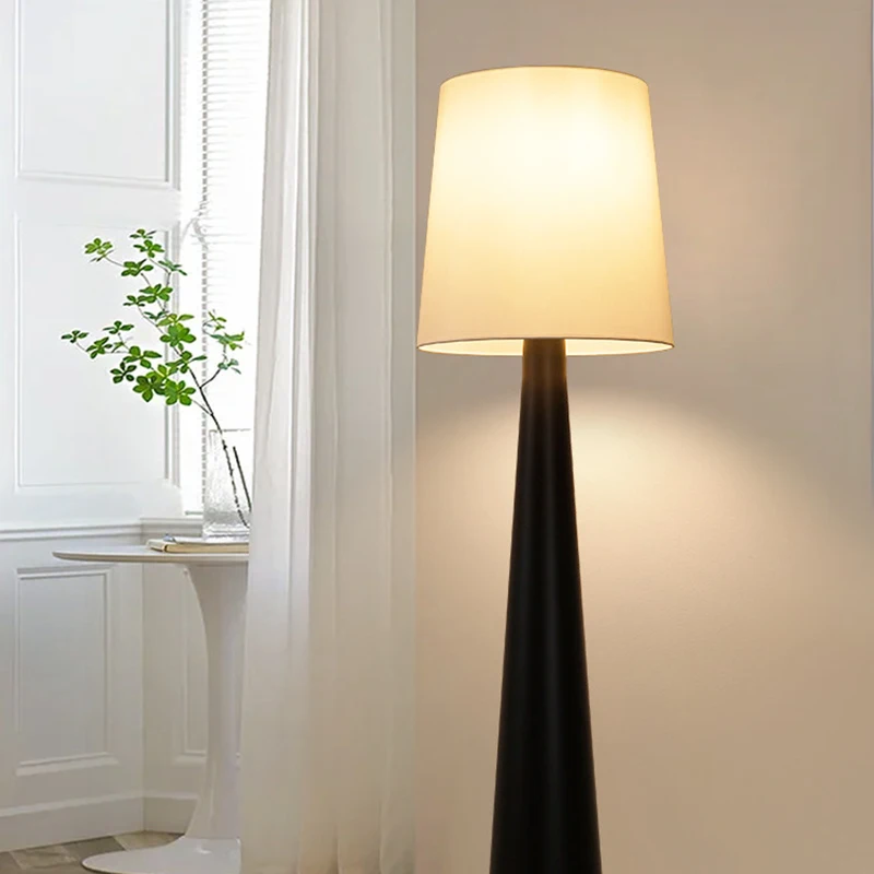 Modern LED Floor Lamp for Living Room Bedroom, Dimmable Standing Lamp with Remote Control, 3 Color Temperatures.