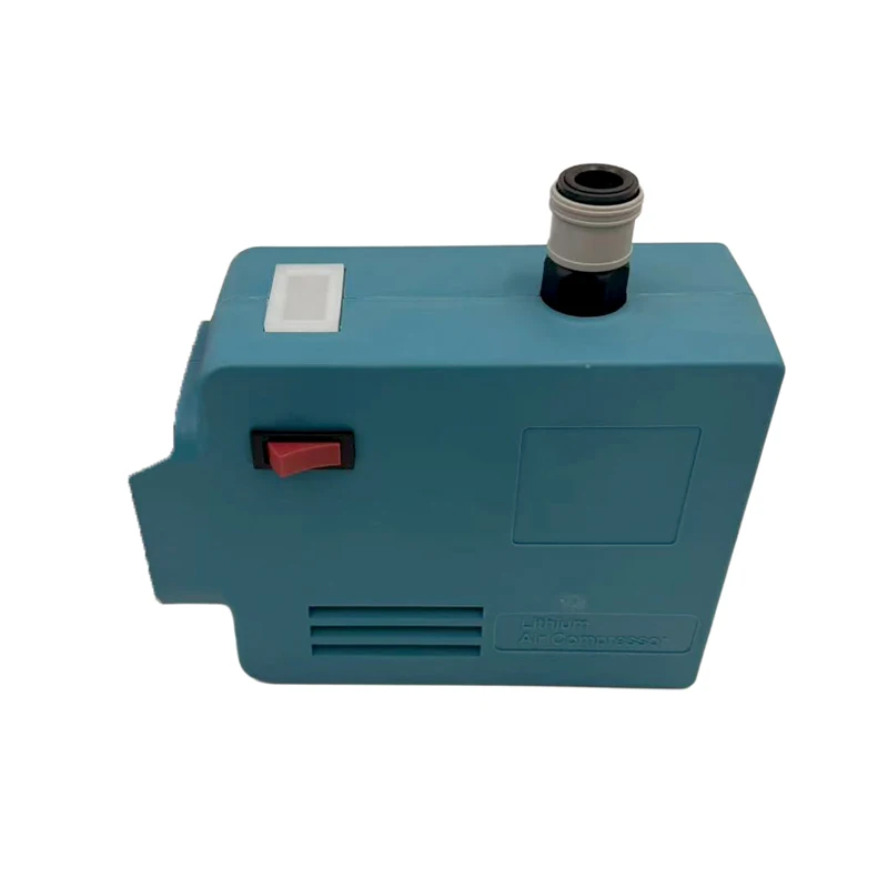 Cordless Woodworking Air Compressor Portable High Pressure Air Pump With Pressure Gauge For Makita 18V Battery(No Battery)