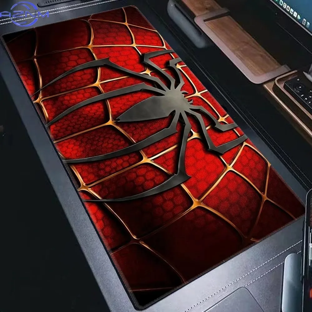 Spider-Man Large Gaming Mouse Pad, Superhero HD Print Non-Slip Rubber Desk Mat for PC Laptop Gamer Home Table