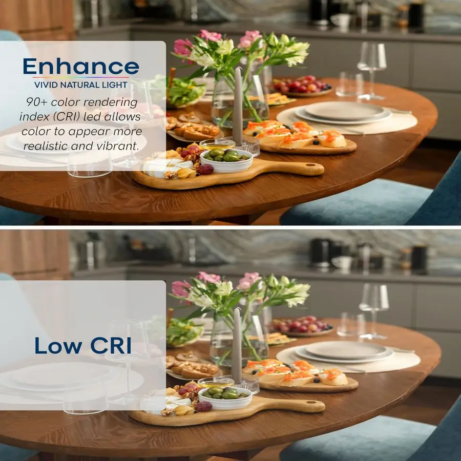 14550S15 Generation Lighting Traverse Lyte Round 6 in. 3000K, Canless Integrated LED Recessed Light, 925 Lumens, 90 CRI, T24 Com