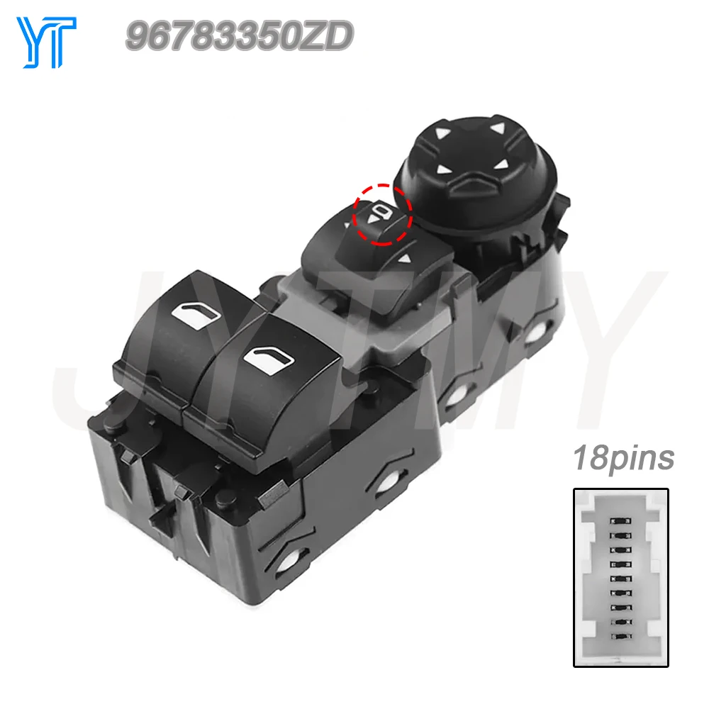 

Car Accessories Window Control Switch for Citroen Spacetourer Opel Crossland Peugeot Expert Colorado Lifter Adjust Button Parts