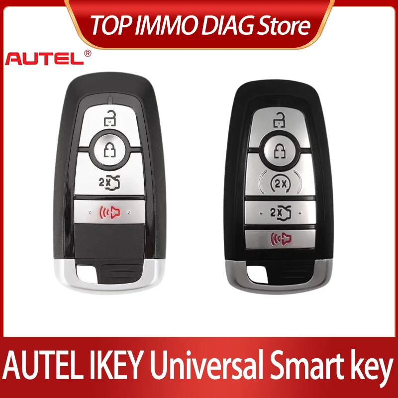1PCS AUTEL IKEY GM004AL GM005AL Universal Smart key 315Mhz/433Mhz Work With KM100 IM508 IM608 XP400 Pro
