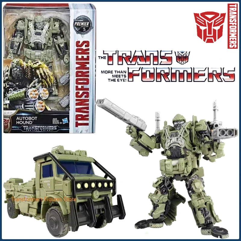 In Stock Transformers Movie 5 US Version TLK V Class Hound Anime Character Action Figure Model Toy Promotional Gift Collection