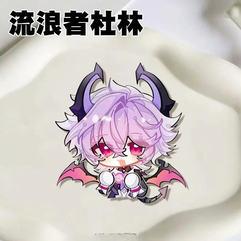 Genshin Impact Wanderer Durin أنيمي لعبة الاكريليك بروش دبوس تأثيري شارة مجوهرات اكسسوارات للملابس على ظهره الهدايا