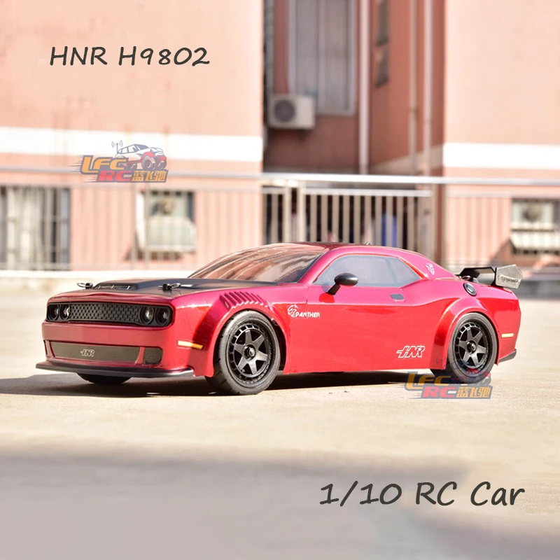 Hnr H9802 Rc Car 1:10 Dodge Srt Simulation Remote-Controlled Flat-Track Drift Car 4wd Brushless High Speed Racing