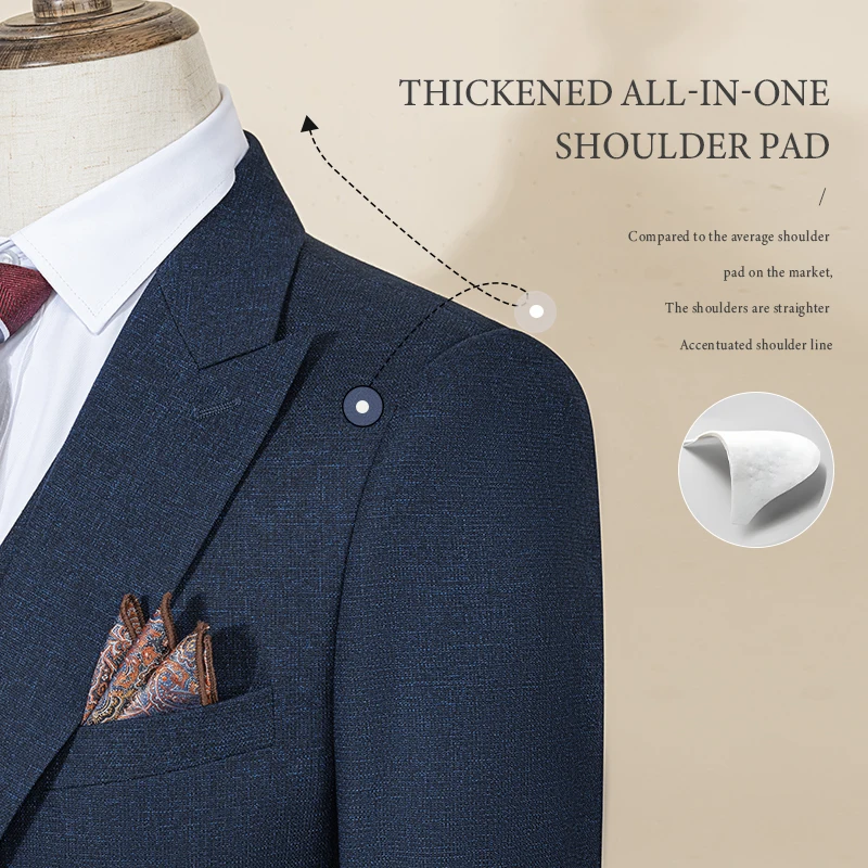 ST Cassy wysokiej jakości męskie marynarki ślubne dla pana młodego Slim fit casual suknia wieczorowa biuro biznesowe khaki garnitury męskie