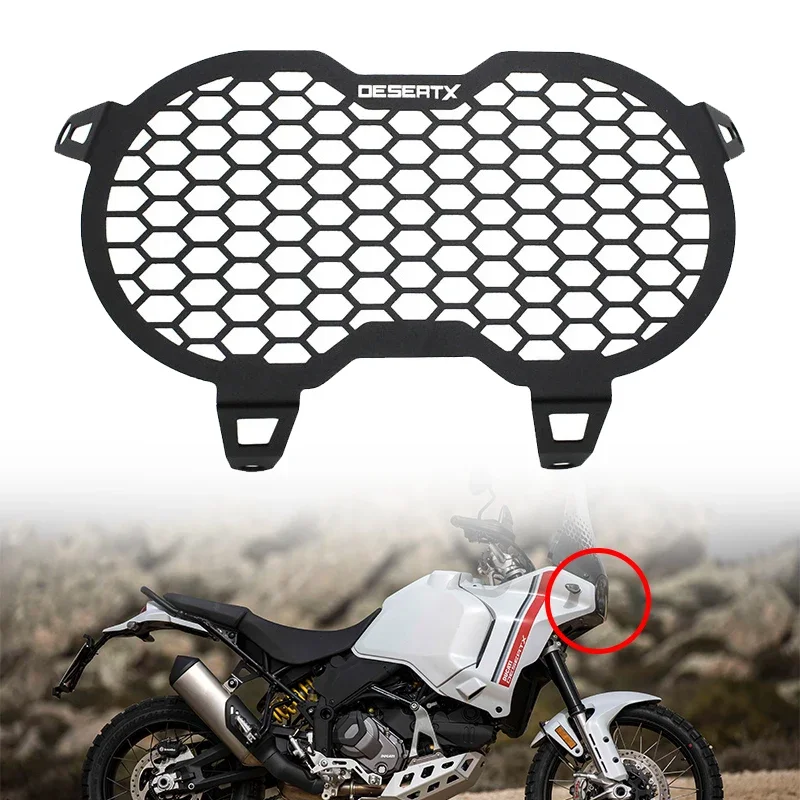 

Fit For Ducati Desert X 2022 2023 Accessories Motorcycle Headlight Protection Grille Headlight Protector Cover Modified Parts