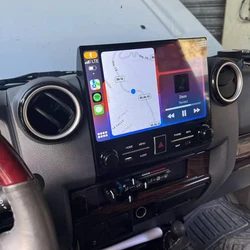 10.2 inch Android Head Unit Car Player Radio Screen For Toyota Land Cruiser 70 75 76 LC70 LC75 LC76 2007-2024 Accessories