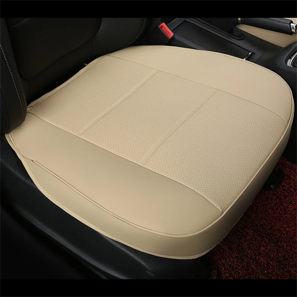 Auto  Seat Protector Booster Seat Cushion Car Reduce Fatigue Luxury PU Leather 3D Full Surround Auto Cover For Four Season