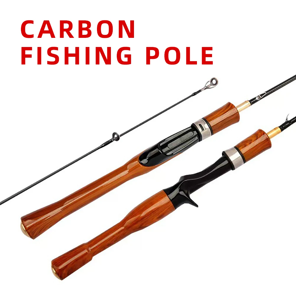 

Telescopic Fishing Rod 1.5m-1.98m Portable Travel Spinning Casting Rods Lightweight Carbon Fishing Pole For Freshwater Seawater