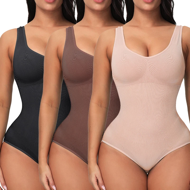 Bodysuit Shapewear for Women Sexy Body Shaper Waist Trainer Butt Lifter Slimming Underwear Sheath Corset Fajas Colombianas