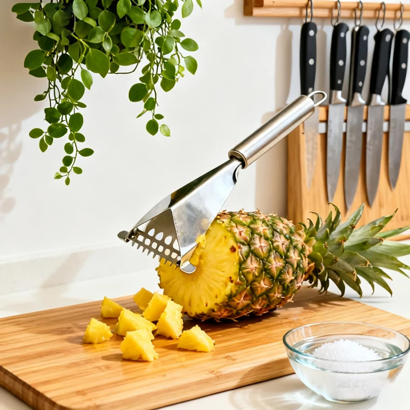 Manual Fruit Peeler Tool, 9.33 Inch Professional Grade Stainless Steel, for Precise Peeling, Perfect for Meal Prep & Breakfast