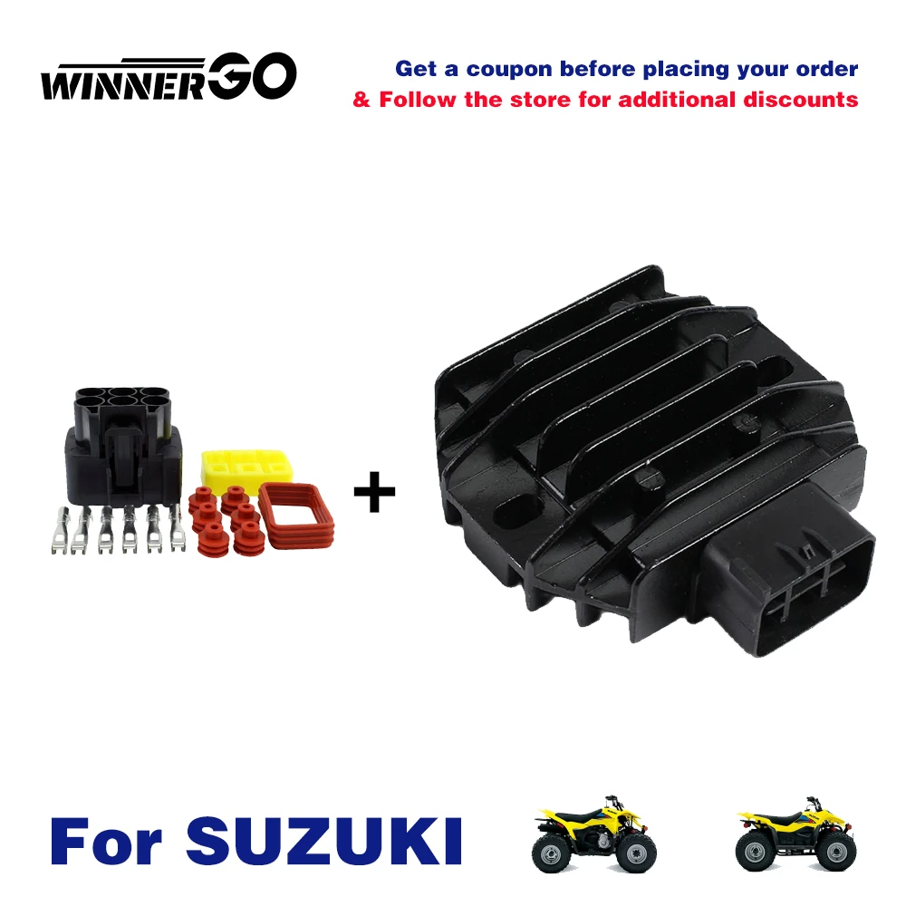 Regulator napięcia dla Suzuki Quadsport 400 QuadRacer 450 RMX450 LTF250 LTR450 LTZ 32800-05G00 32800-05G10 32800-05G11