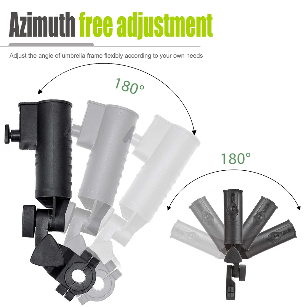 Внешний держатель для детской коляски, регулируемый на 180 градусов, используемый для велосипеда, багги-тележки, детского коляски, тележки для гольфа, аксессуары