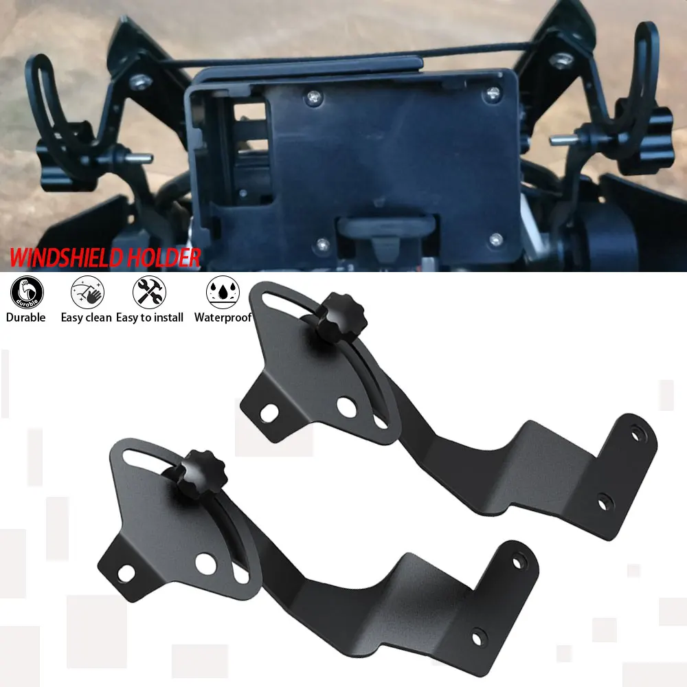 

GS1250 GS1200 Windshield Support Holder Windscreen Strengthen Bracket Kits For BMW R1200 R1250 GS ADV R1200GS R1250GS Adventure