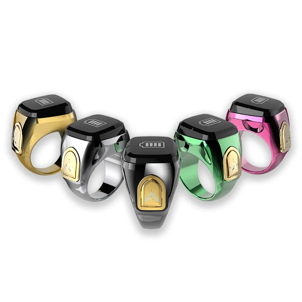 Muslim Smart Ring Tally Tasbeeh Counter Reminder Bluetooth Speaker Smart Prayer Time Reminder Smart Tasbih Zikr Rin counters