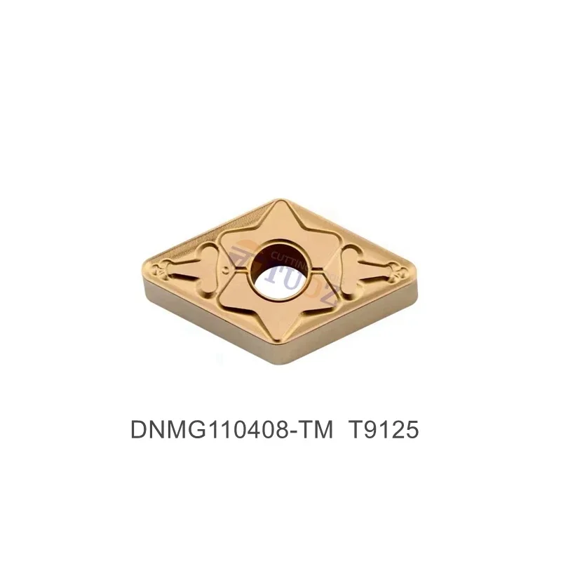 100% Original DNMG110408-TM T9125 Carbide Insert DNMG 110408 -TM DNMG1104 CNC Lathe Cutter External Turning Tools