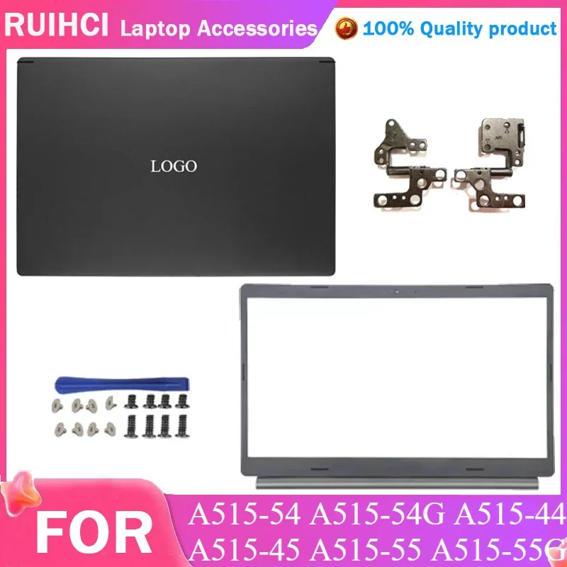 

New Covers LCD Back Cover Front Bezel Hinges Top Lid For Aspire 5 A515-54 A515-54G A515-44 A515-45 A515-55 A515-55G N18Q13