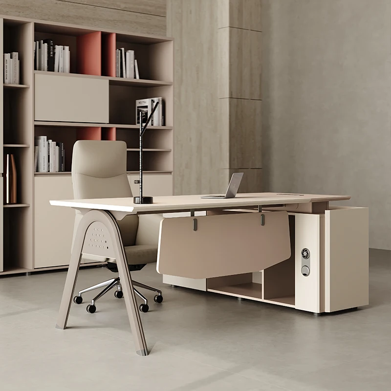 Modern Computer Office Desks Corner Luxury Minimalist With Drawers Office Desks Manager Storage Furniture Er Arbeitet LLOD